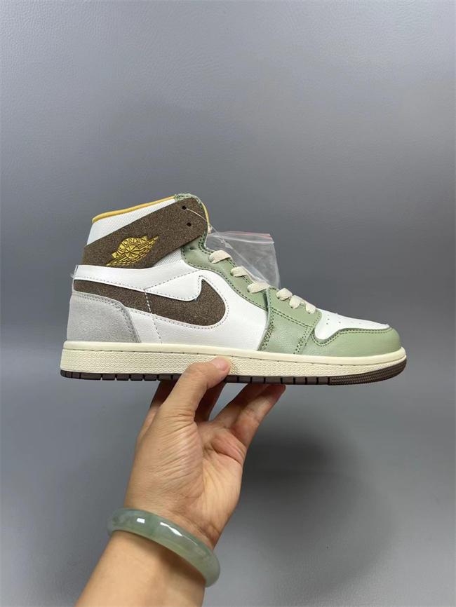 Women's Running Weapon Air Jordan 1 White Shoes 0475 Women's Running Weapon Air Jordan 1 White Shoes 0475